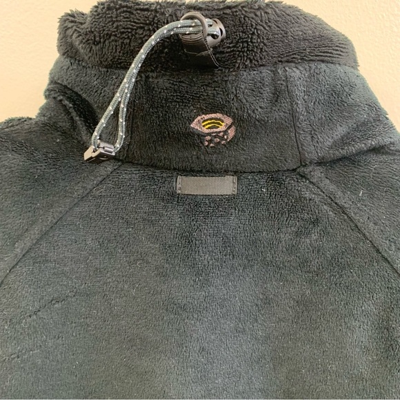 Mountain Hardwear Fleece Wind Stopper Jacket Small Black length 25 chest 16in - Picture 6 of 8